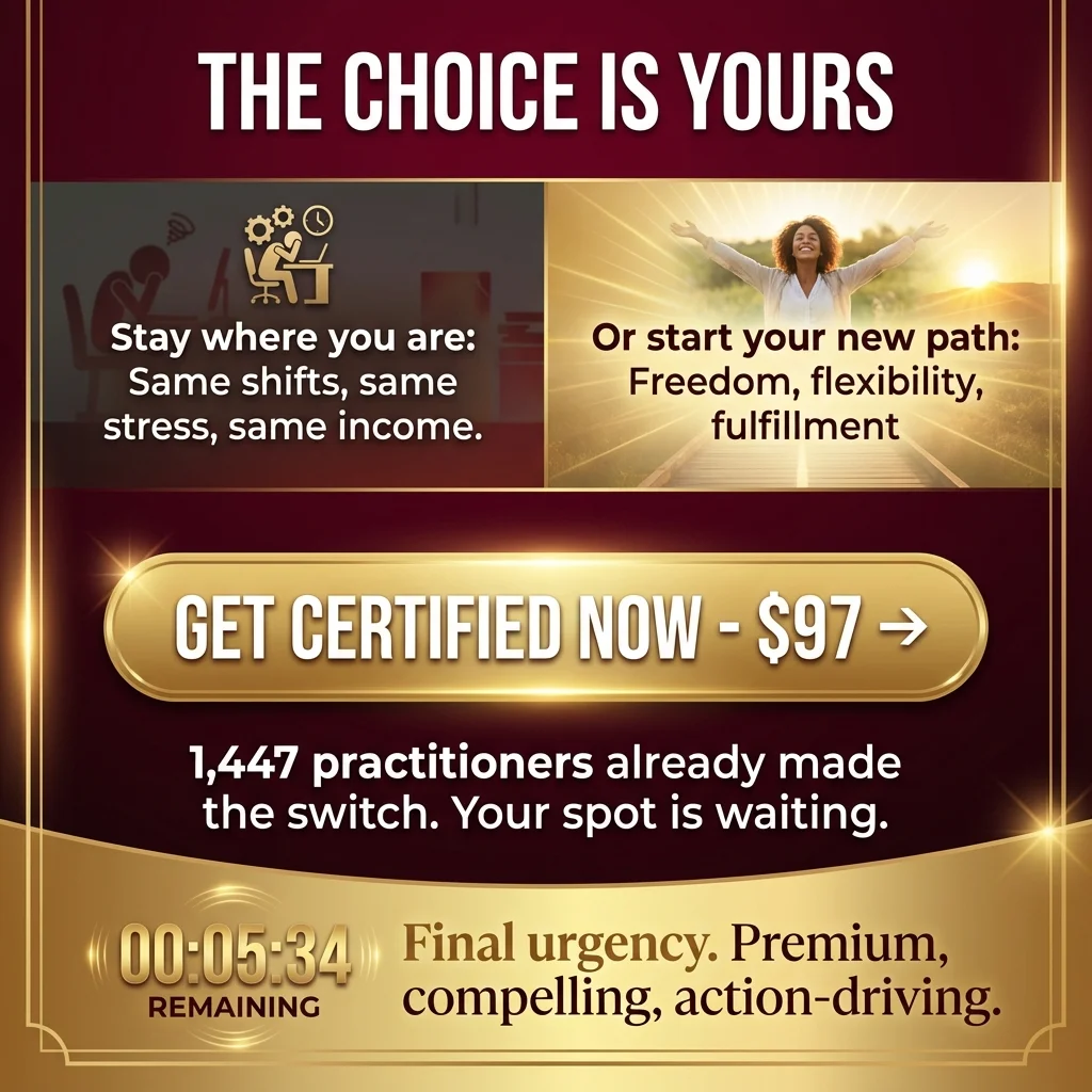 Get certified now