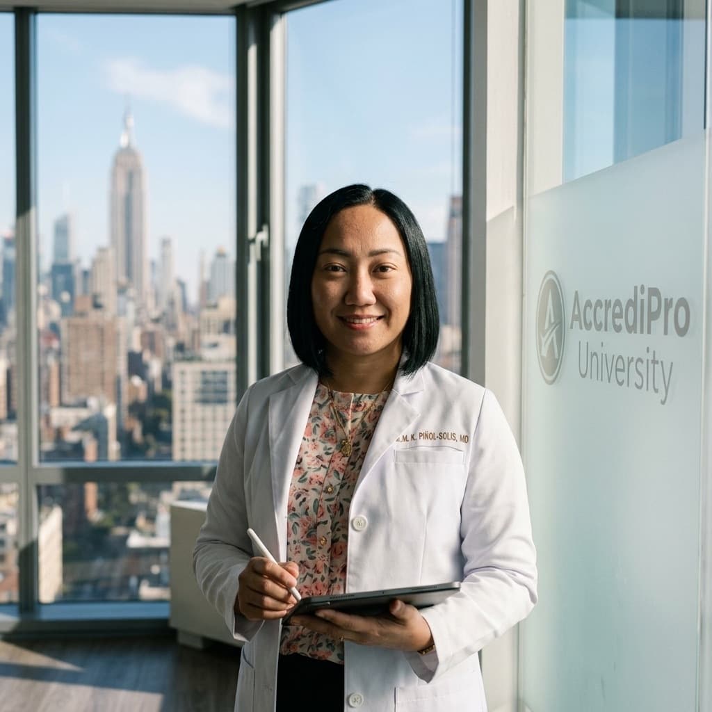 Maria Krista A. Pinol — Medical Director & Lead Clinical Reviewer at AccrediPro University